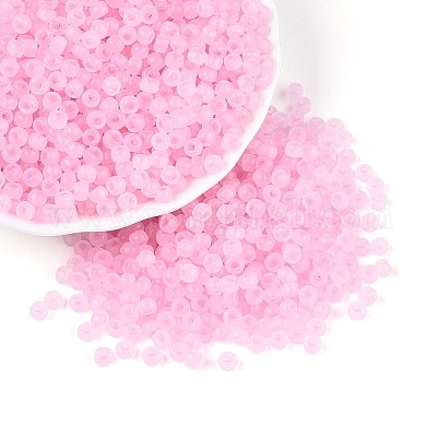 6/0 прозрачный внутри цветной стеклянный бисер SEED-N008-08Q-1