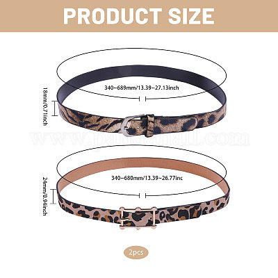 2 шт. 2 стиля резинки для шляп из искусственной кожи DIY-CA0007-56-1