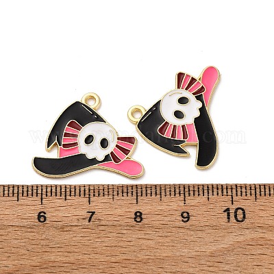 Подвески из сплава хэллоуина с эмалью&nbsp;LS-STAS-I354-01G-E-1