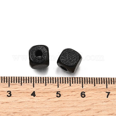 Спрей окрашены деревянные бусины WOOD-P021-01B-29-1