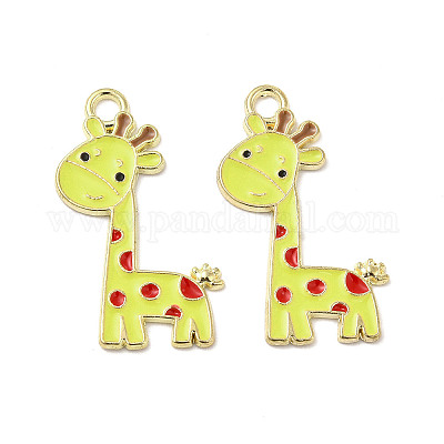 Подвески из эмали и сплава ENAM-B050-13G-1