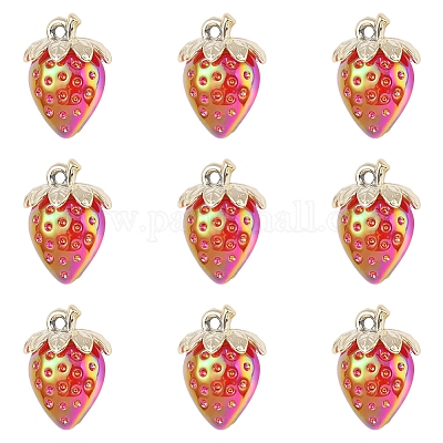 10шт прозрачные акриловые подвески MACR-FS0002-08C-1