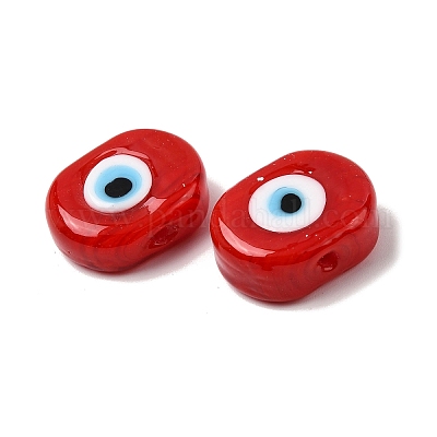 Ручной зло бусины глаз&nbsp;LAMP-G168-02-M-1