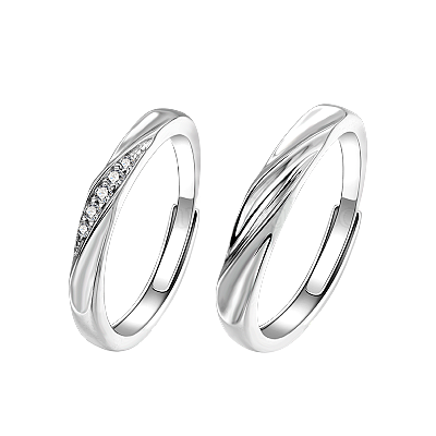 Серебряное кольцо Мебиуса s925 PY4355-1