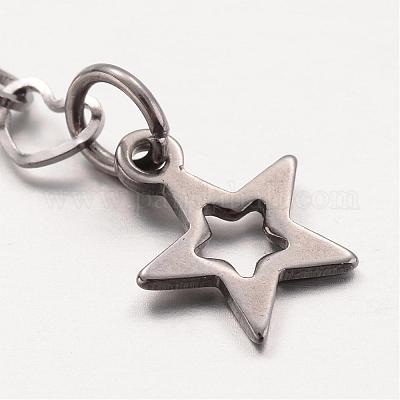 Удлинитель цепи Heart Link из нержавеющей стали 304 FIND-JF00074-1