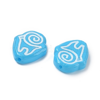 Бусины лэмпворк  LAMP-D003-04F-1