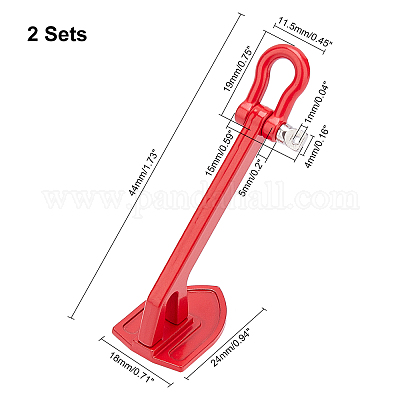 2 комплект 2-х цветных литой грунтовой анкерной шпильки FIND-GA0001-42-1
