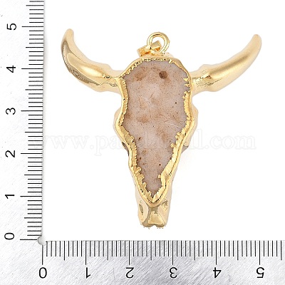 Большие кулоны из смолы  RESI-E008-05G-04-1