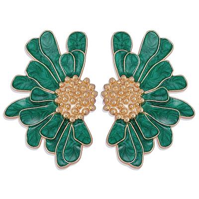 Винтажные серьги-гвоздики с цветами для женщин JE1095B-1