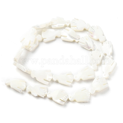 Нити бусин из натуральных трохоидных/трохус ракушек SSHEL-R145-05-1