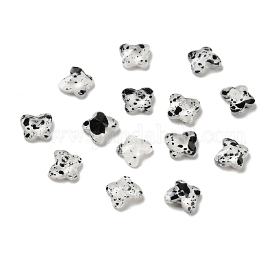 Кабошоны из смолы с точечным узором MRMJ-G015-16-1