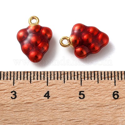 Подвески из нержавеющей стали 304 с эмалью STAS-B100-06G-05-1