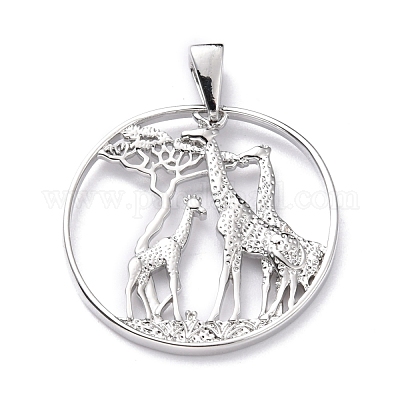 Латунные подвески KK-H758-01P-1