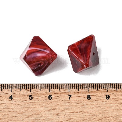 Акриловые бусины OACR-D320-02A-1