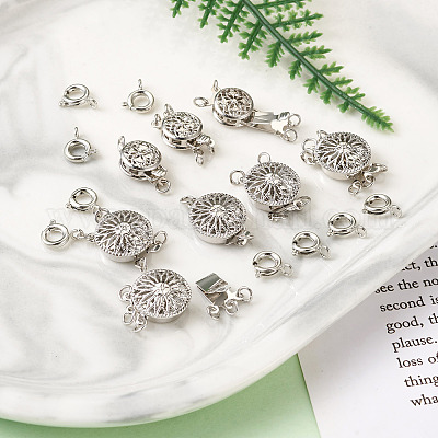 28 шт. 6 стильные латунные застежки для коробок FIND-TA0001-53-1