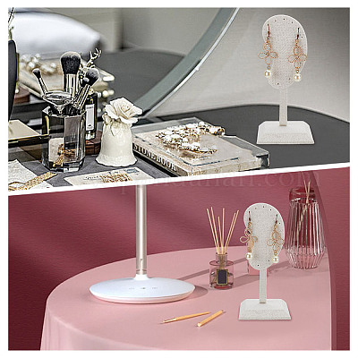 Подставки для сережек в форме ушей и дерева ODIS-WH0061-66-1