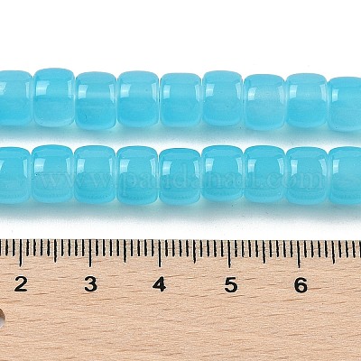 Выпечка покрытие стеклянные бусины нити GLAA-H036-01G-1