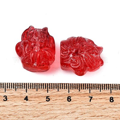 Стеклянные бусины GLAA-D303-01B-1