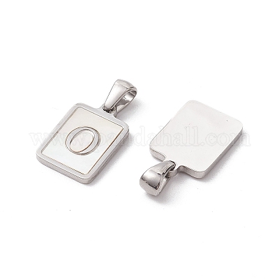 Подвески из нержавеющей стали 304 в форме ракушки STAS-G327-01P-O-1