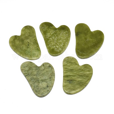 Натуральные китайские нефритовые доски гуаша G-H268-B01-B-1