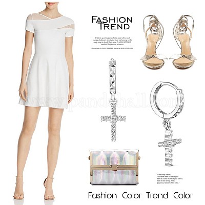 925 серьги-кольца из стерлингового серебра с родиевым покрытием JE608A-1