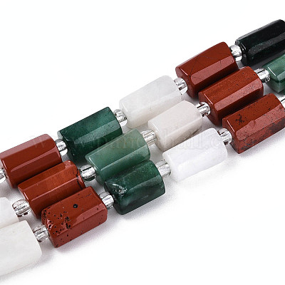 Нити бусин из натурального фуксита G-T144-15A-01-1