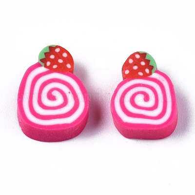 Бусины из полимерной глины  CLAY-N011-018A-1