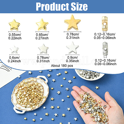 180шт 6 стиля пластиковые бусины ccb CCB-YW0001-51-1