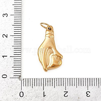 Подвески из нержавеющей стали 304 STAS-K307-09D-G-1