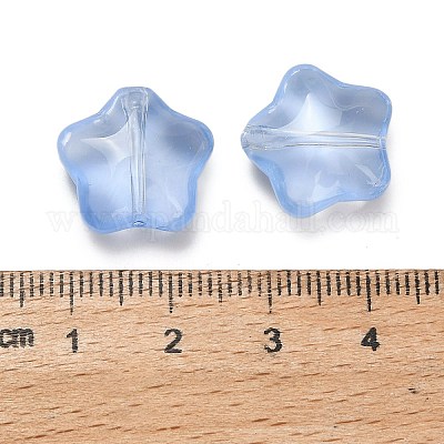 Прозрачные стеклянные бусины GLAA-B029-01H-1