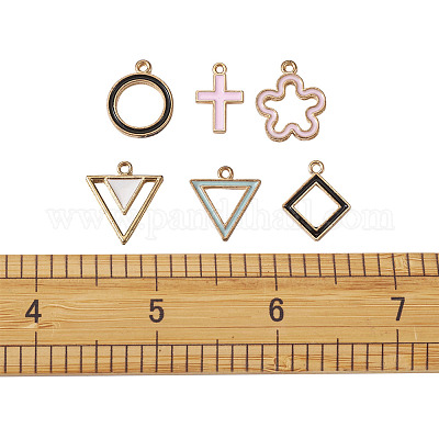 Подвески из эмали и сплава&nbsp;ENAM-TA0002-05G-1