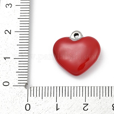 Подвески из нержавеющей стали 304 с эмалью STAS-Q350-19P-1