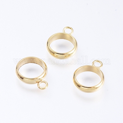 201 оправа для подвески из нержавеющей стали в форме кабошона X-STAS-P198-66E-G-1