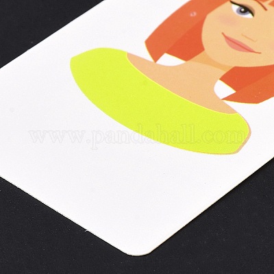 Бумажные карты дисплея серьги DIY-B061-04B-1