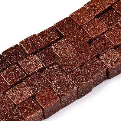 Синтетические голдстоуновские бисер пряди G-T139-8x8-18A-1