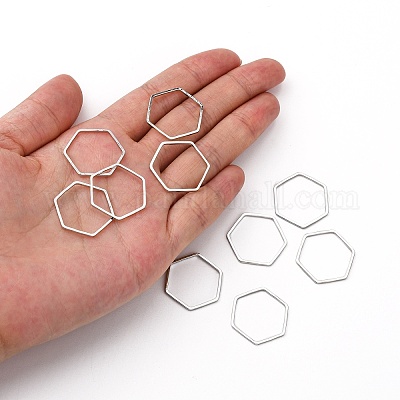 Латунные соединительные колечки&nbsp;KK-S327-03P-1