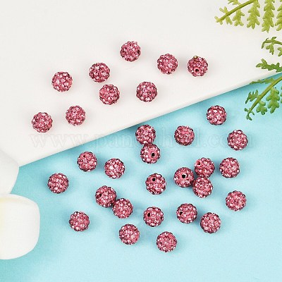 Бусины со стразами&nbsp;RB-H284-6MM-Half-209-1