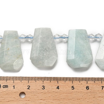 Природных амазонит бисер нитей G-H078-A06-01-1