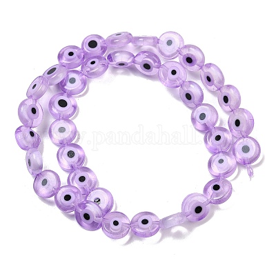 Ручной сглаза бусины бисер нитей LAMP-G164-10C-02-1