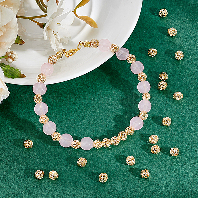 Латунные бусины KK-PH0004-36G-1