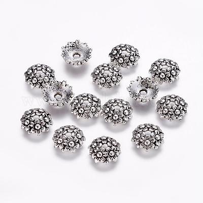 Тибетском стиле сплав шарик крышки LF1650Y-1