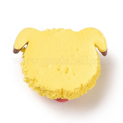 Мультяшные непрозрачные кабошоны из смолы RESI-G059-01C-1