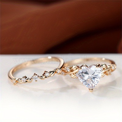 Кольца из сплава в форме сердца для женщин FS-WG1A204-09-1