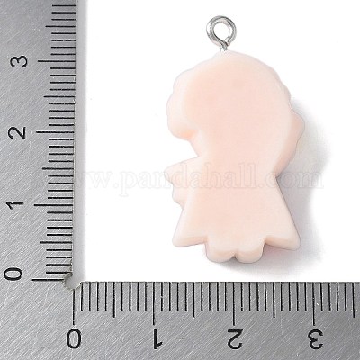 Подвески из непрозрачной смолы цирк RESI-S019-01C-1