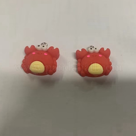 Подвески из непрозрачной смолы RESI-G043-E04-A-1