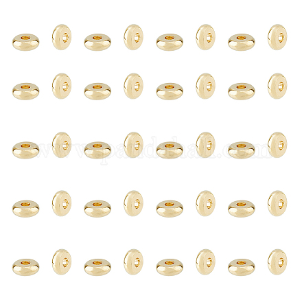 80 шт. разделительные бусины из нержавеющей стали 304 STAS-DC0015-27-1