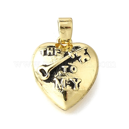 Латунные подвески KK-V007-011G-03-1