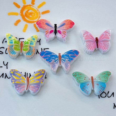 Кабошоны из непрозрачной смоляной эмали CRES-D308-05-1