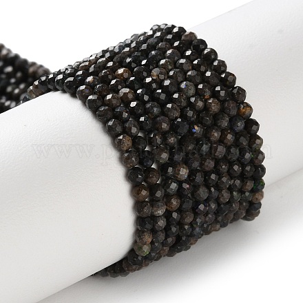 Нити бусин из натурального огненного опала G-G180-A01-01-1