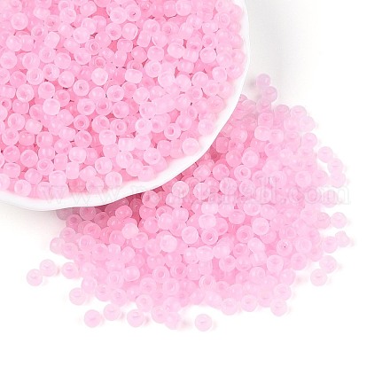 6/0 прозрачный внутри цветной стеклянный бисер SEED-N008-08Q-1